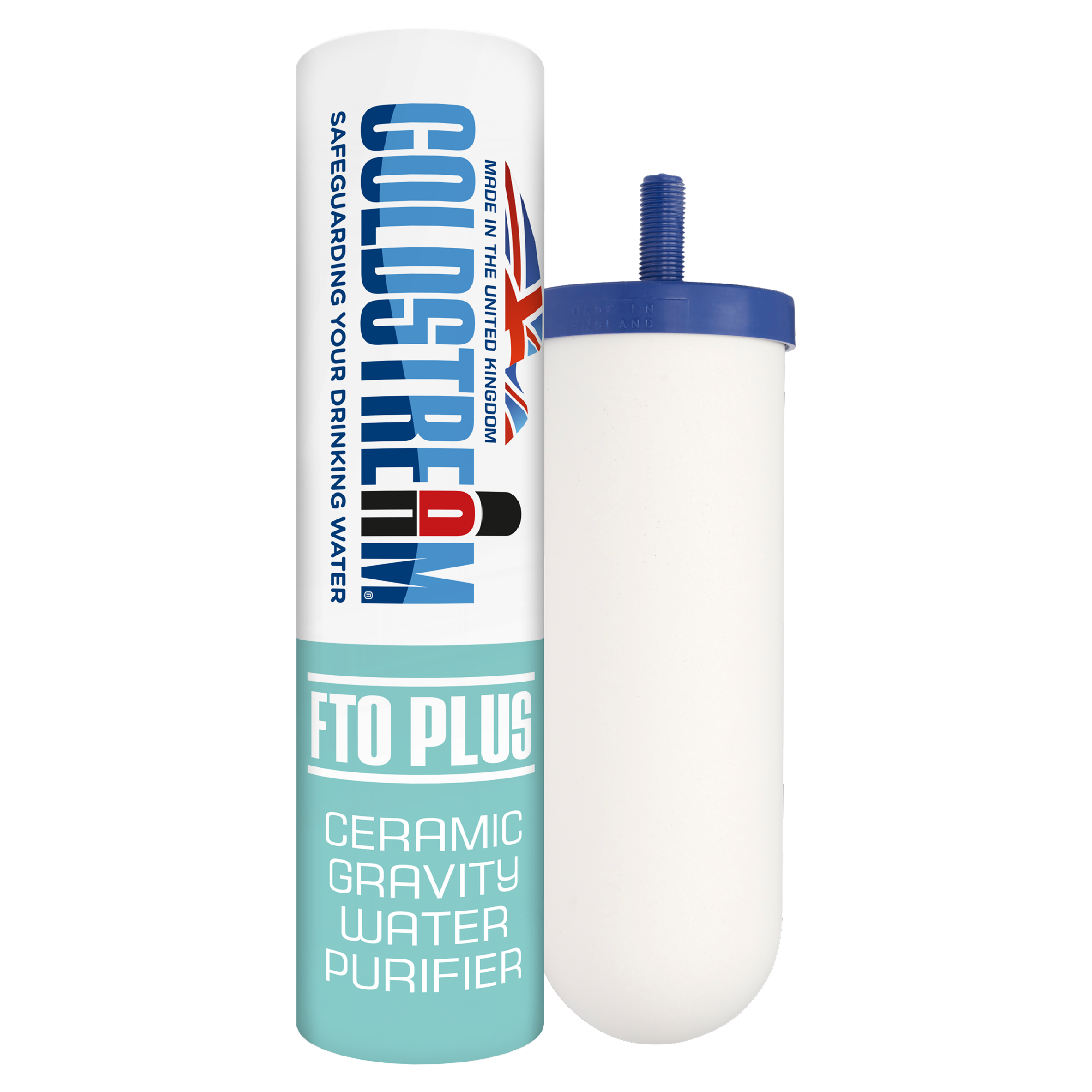 53029162222_9925ddb0b6_o - Business Connect World RSA Two water filter bottles standing side by side, left with a tall white label and blue text, right with a blue cap and white body.